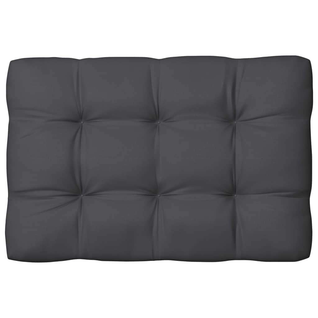 vidaXL Pallet Sofa Cushion Anthracite 47.2"x31.5"x3.9"