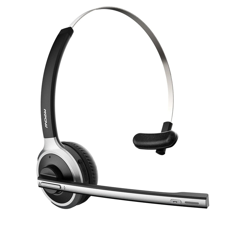 1/2PCS Mpow M5 Wireless Headphones Bluetooth Headset with Mic Noise Canceling Computer Headphone for PC Laptop Truck Driver Call