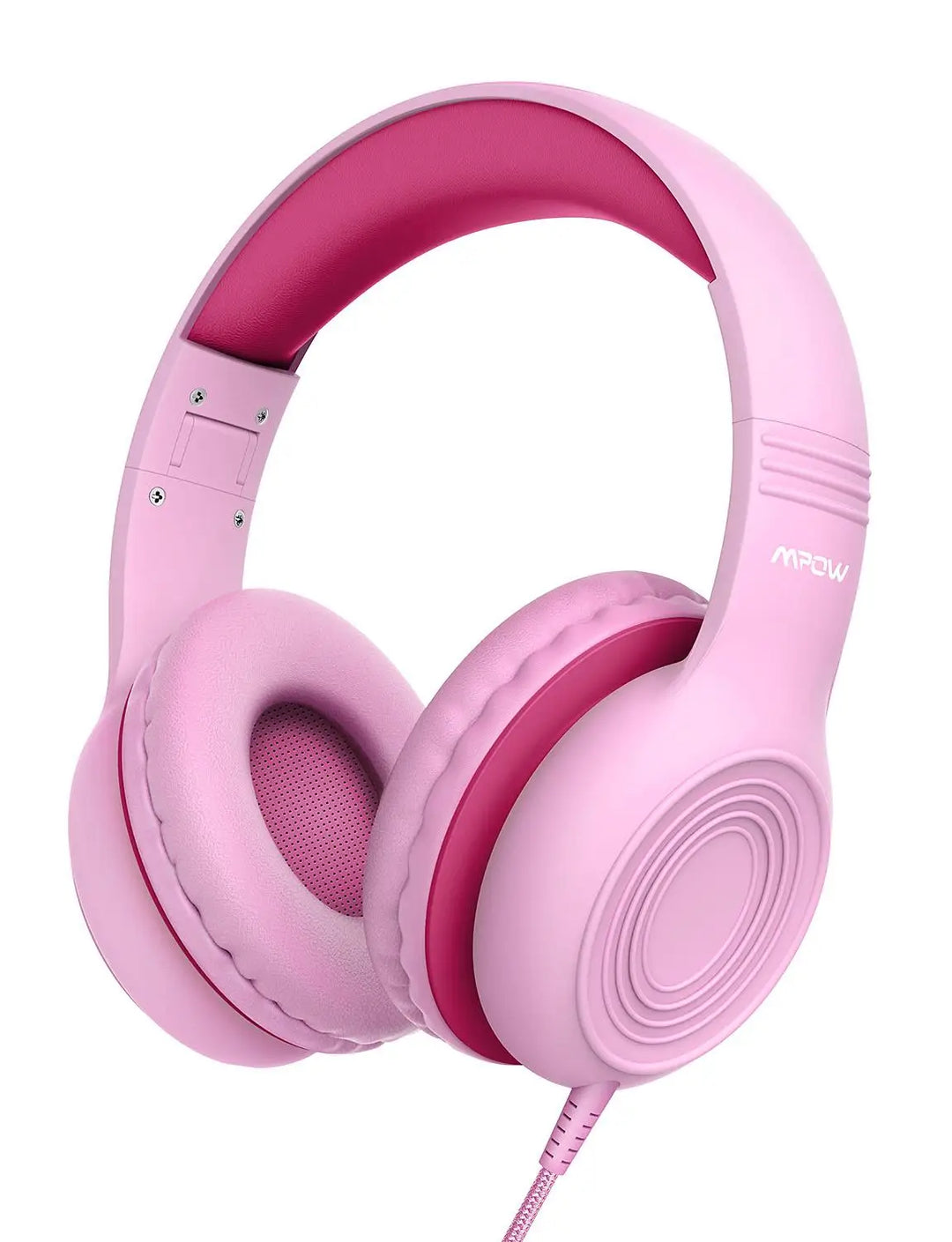 Mpow CH6S Wired Headphones For Kids With Microphone Max 85dB Food Grade Material Over-Ear Kids Headphones For iPad Kindle Phones