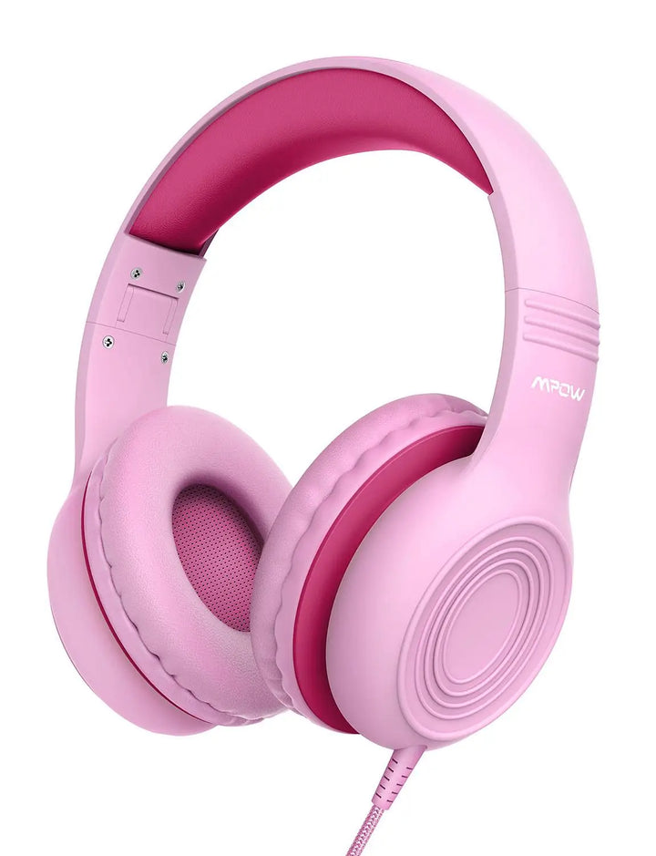 Mpow CH6S Wired Headphones For Kids With Microphone Max 85dB Food Grade Material Over-Ear Kids Headphones For iPad Kindle Phones