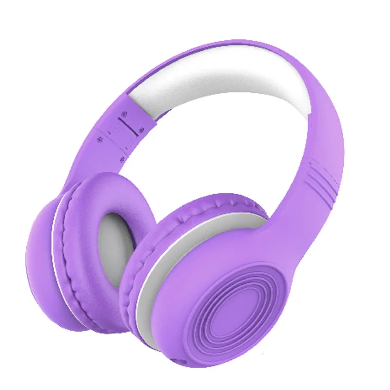 Mpow CH6S Wired Headphones For Kids With Microphone Max 85dB Food Grade Material Over-Ear Kids Headphones For iPad Kindle Phones