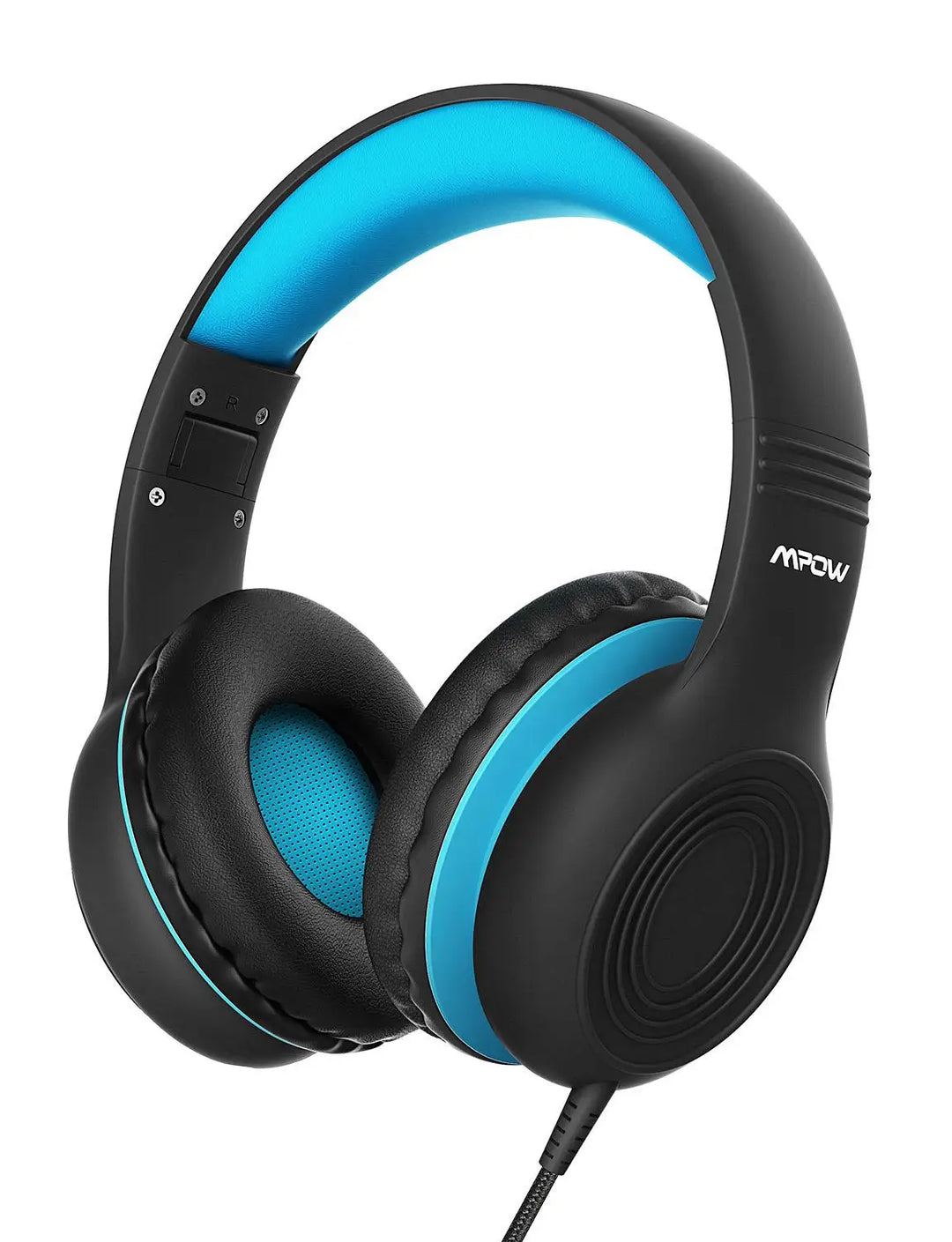 Mpow CH6S Wired Headphones For Kids With Microphone Max 85dB Food Grade Material Over-Ear Kids Headphones For iPad Kindle Phones