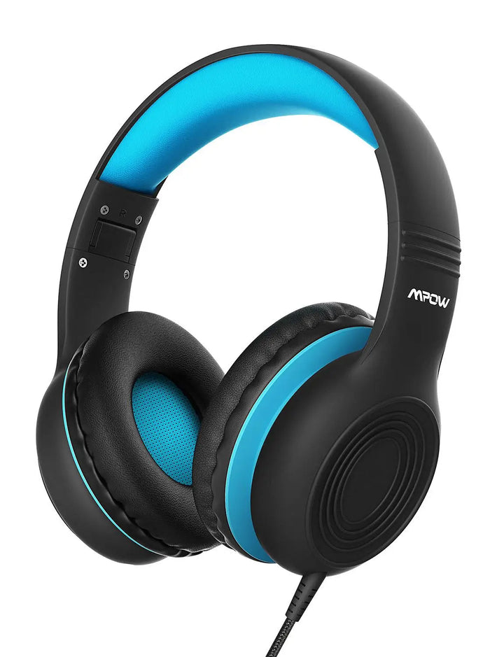 Mpow CH6S Wired Headphones For Kids With Microphone Max 85dB Food Grade Material Over-Ear Kids Headphones For iPad Kindle Phones