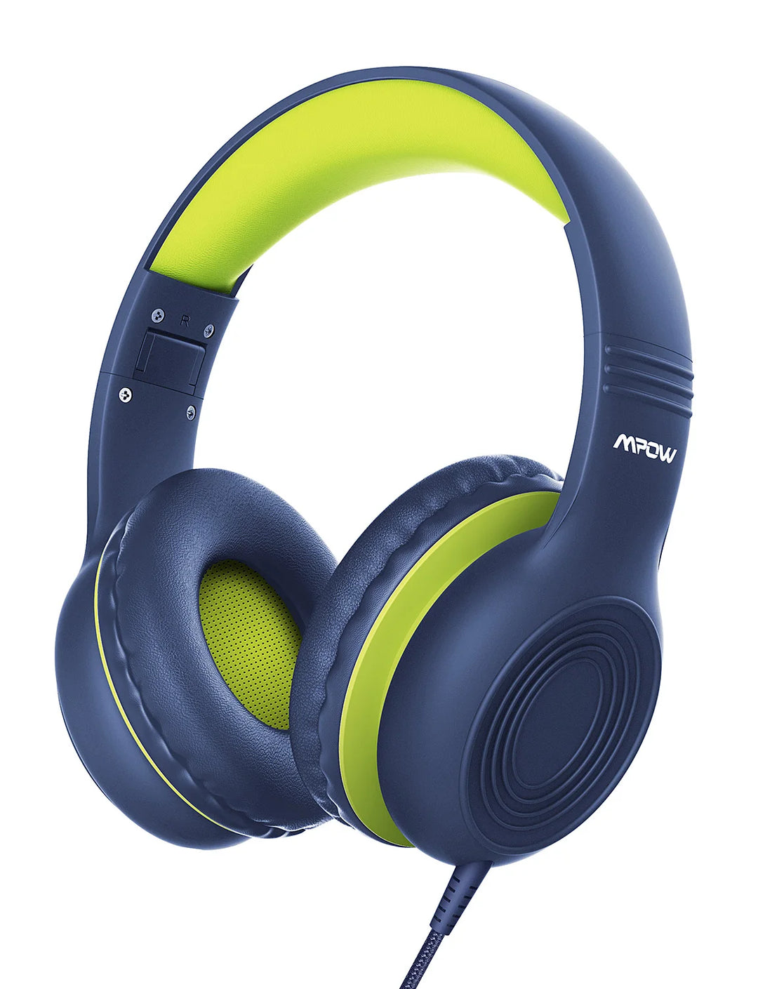 Mpow CH6S Wired Headphones For Kids With Microphone Max 85dB Food Grade Material Over-Ear Kids Headphones For iPad Kindle Phones