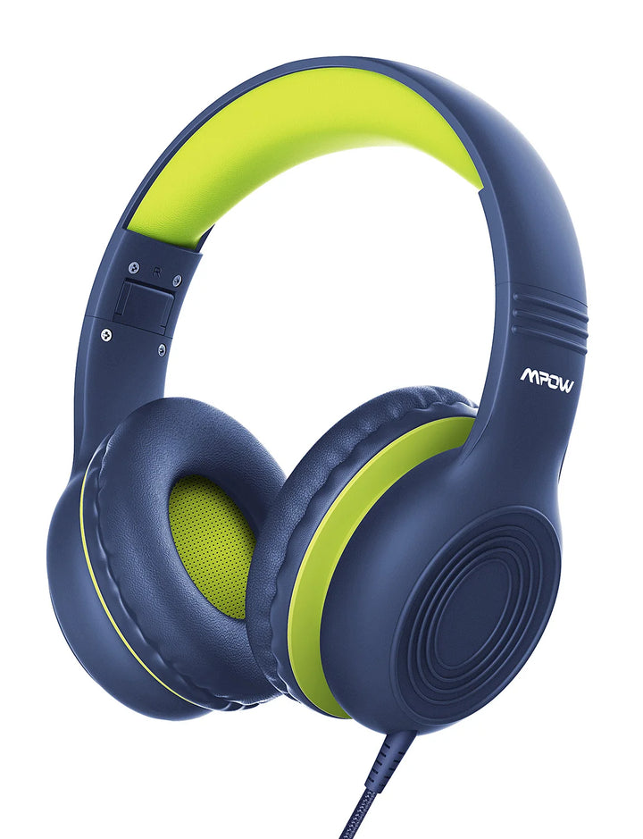 Mpow CH6S Wired Headphones For Kids With Microphone Max 85dB Food Grade Material Over-Ear Kids Headphones For iPad Kindle Phones