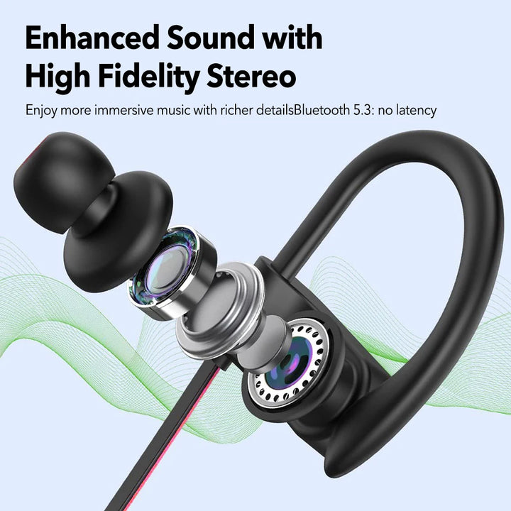2024 New Mpow Flame True Wireless Bluetooth Earbuds CVC6.0 Noise Cancelling V5.3 IPX7 Waterproof Sport Earphones 12H Playtime