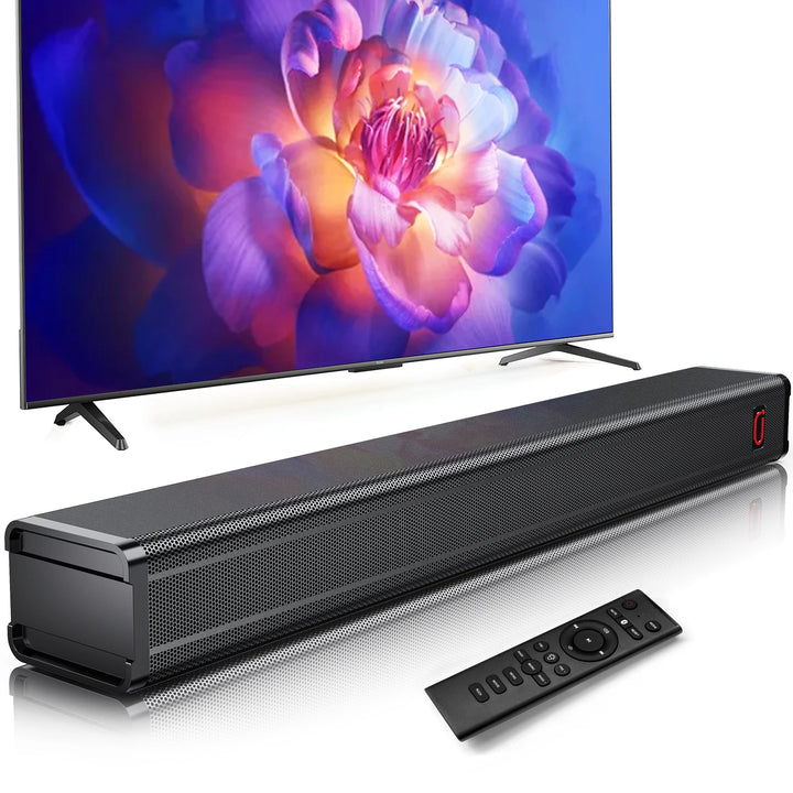 Tisco TV Sound Bars, Bluetooth 5.4 Speaker for TV, 2.0 Channels with Subwoofer, 3D Surround Sound System Home Theater, 3 EQ Mode