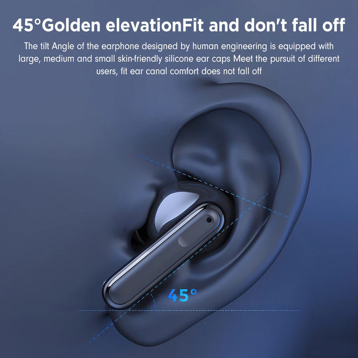 Mpow XY-17 ANC Active Noise Reduction Earphones Bluetooth 5.3 In-ear Sports Headphones with Dual Mic 24H Immersive Music Headset