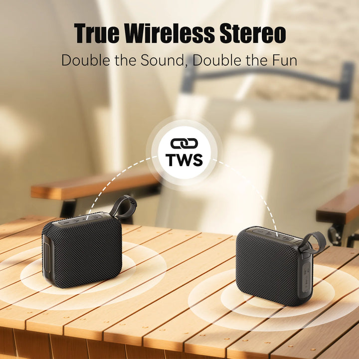 Bluetooth Speakers TWS 10W Enhanced Bass Portable Outdoor Wireless Speaker 30Hrs IP7 Waterproof Shower Speaker Bluetooth 5.3