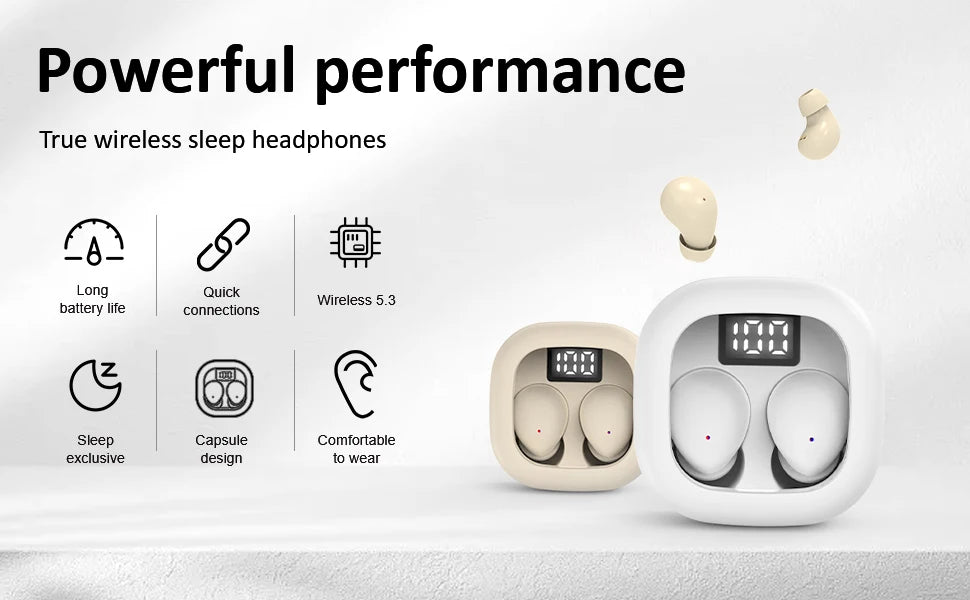 Mini Earbuds Wireless Bluetooth for Small Ear Canals