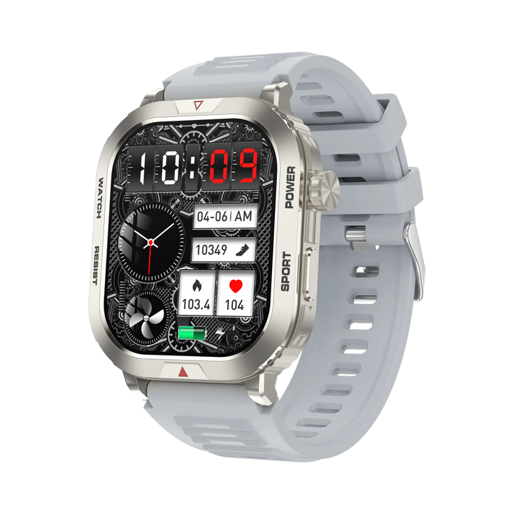 2.01 inch Smartwatch Bluetooth Call Heart Rate  Exercise Tracker Men Women Outdoor Exercise Smartwatch For IOS Android