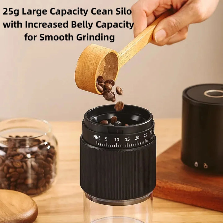 New Portable Electric Coffee Bean Grinder Household 1000mAh