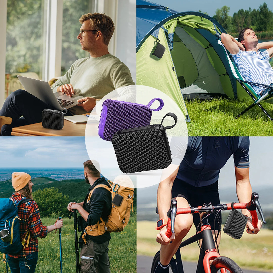 Bluetooth Speakers TWS 10W Enhanced Bass Portable Outdoor Wireless Speaker 30Hrs IP7 Waterproof Shower Speaker Bluetooth 5.3