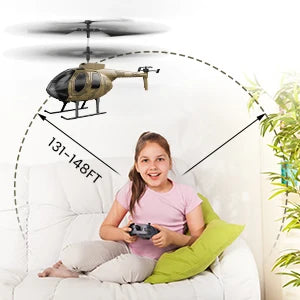 Vatos remote controlled helicopter camouflage 2.4GHz radio indoor RC helicopter toy one click takeoff for kids
