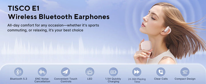 AI Language Translating Earbuds with 144 Languages Real Time Translator Earphone OWS Headphone Ear Buds for Business