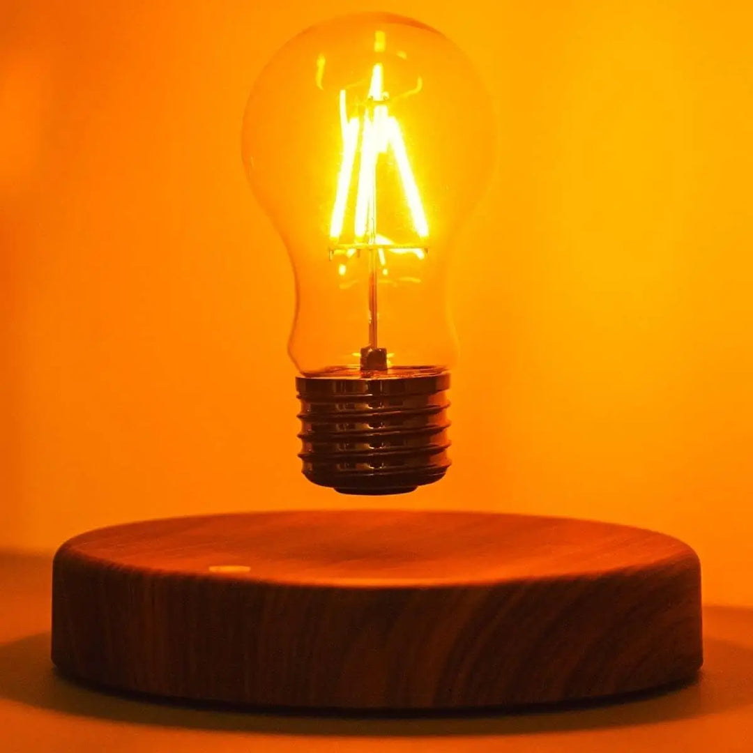1pc Magnetic Suspension Light Bulb, For Bedroom Office Bar Reading Room Home Decor
