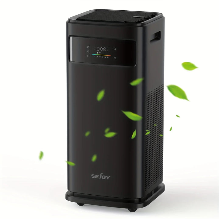 Sejoy Smart Air Purifier HEPA Filter Large Size High Quality APP Control WiFi Air Cleaner For Home Up To 2500 Sq.ft
