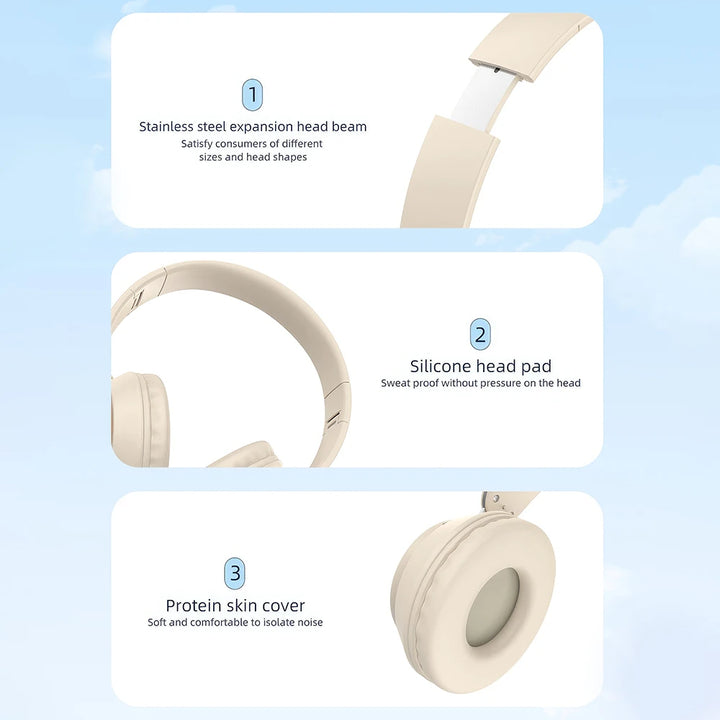 Mpow J2 ANC Wireless Bluetooth Headphones Upgraded Active Noise Reduction Over-Ear Headphones Long-lasting 24 Hours Playtime