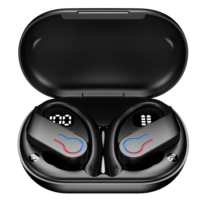 Mpow Q63 Bluetooth 5.3 Earphones Sports Headset Wireless In-Ear 200H Standby Time IPX7 Waterproof HiFi Stereo Gaming Earbuds