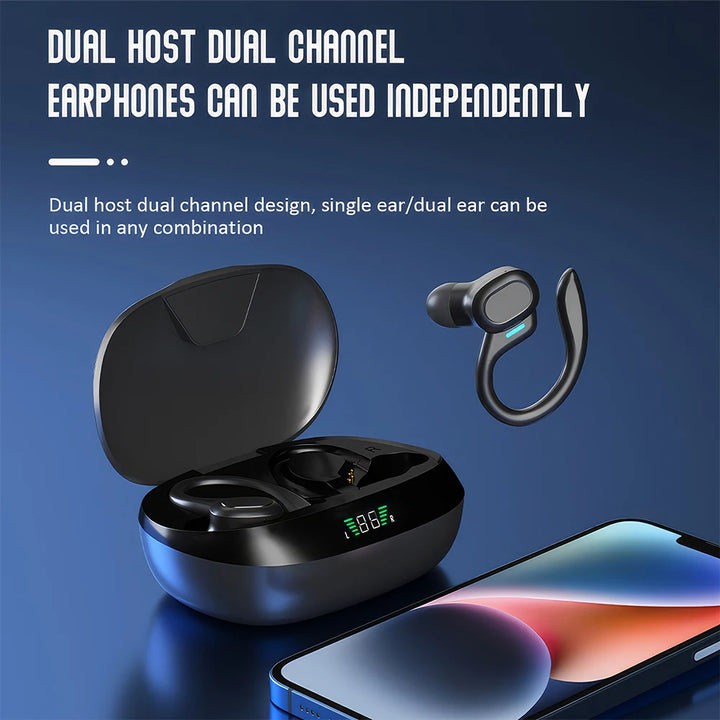 Mpow SP16 Bluetooth V5.3 Headphone with CVC 8.0 Dual Mic Noise Cancelling Wireless Headset 160Hrs Talktime for iOS Android Phone