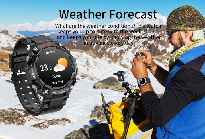 LaNikar Smart Watch AMOLED Display With In-Ear Bluetooth Headset Heart Rate Blood Pressure Oxygen Saturation Monitoring HD Audio