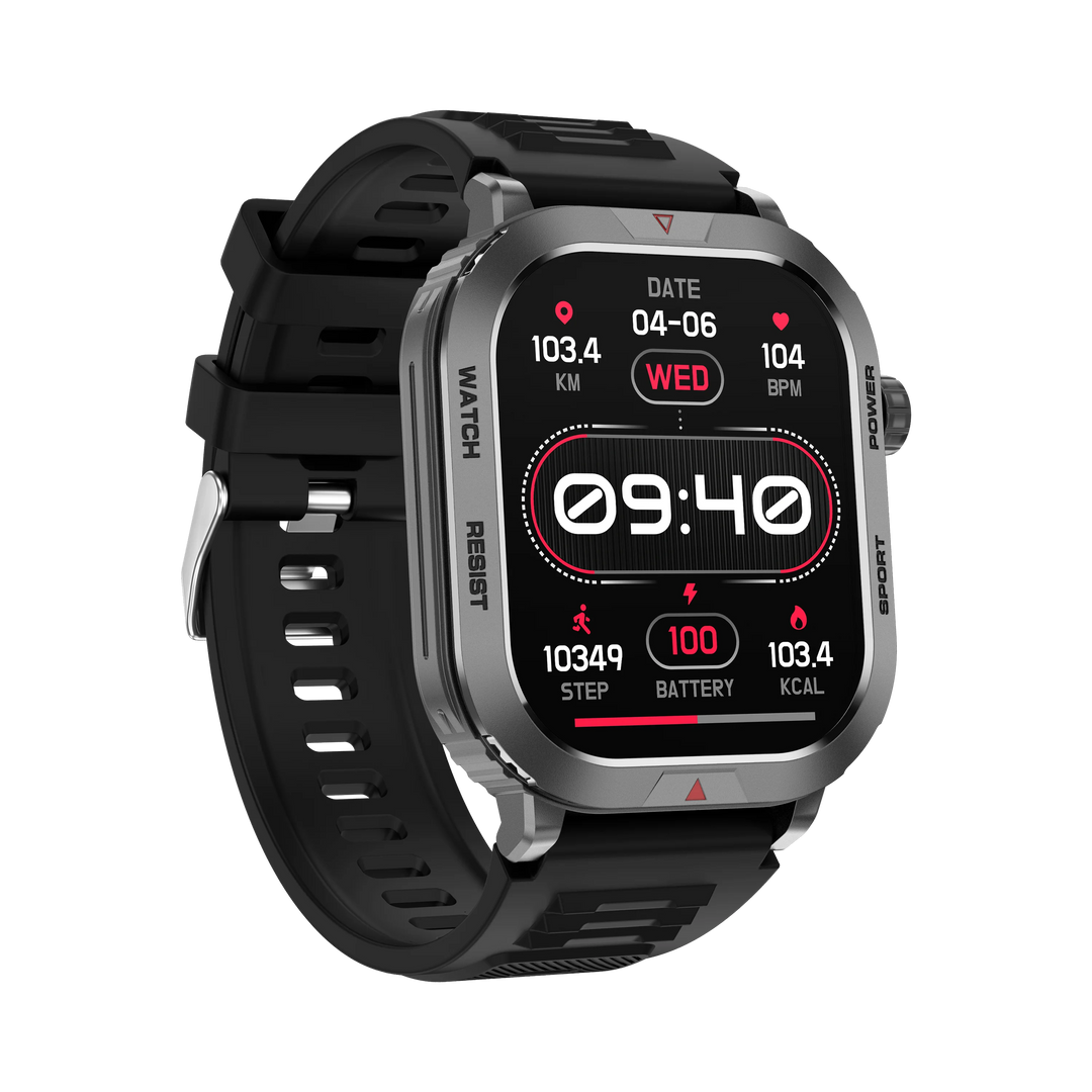 2.01 inch Smartwatch Bluetooth Call Heart Rate  Exercise Tracker Men Women Outdoor Exercise Smartwatch For IOS Android