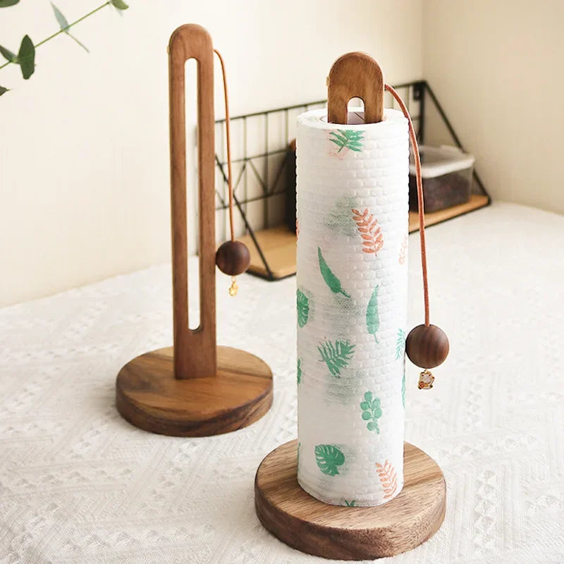 WoodEase Multifunctional Kitchen Paper Towel & Wrap Organizer
