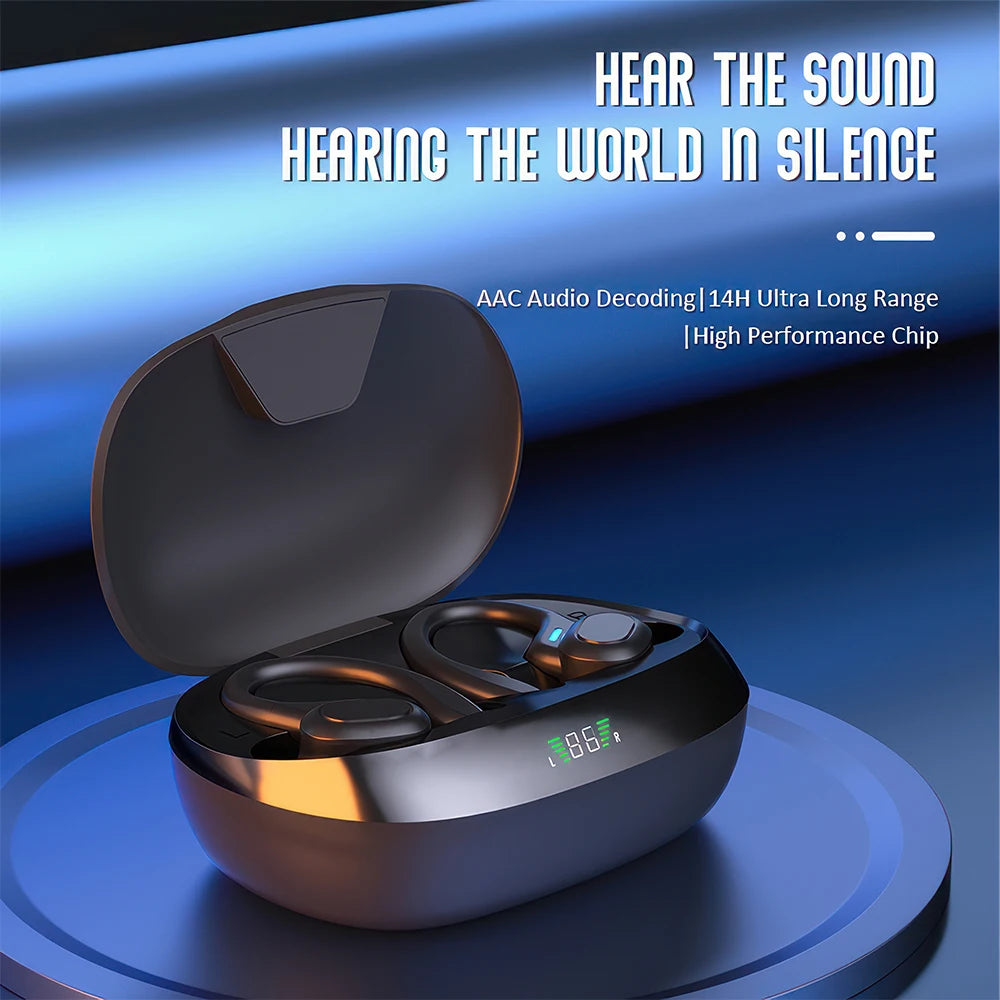 Mpow SP16 Bluetooth V5.3 Headphone with CVC 8.0 Dual Mic Noise Cancelling Wireless Headset 160Hrs Talktime for iOS Android Phone