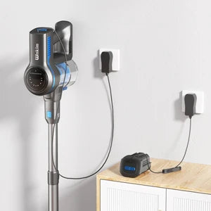 Wnkim S700 Wnkim Cordless Vacuum Cleaner for Pet Hair, 25Kpa Powerful Vacuum with LED Display, 45 Mins Runtime, Stick Vacuum