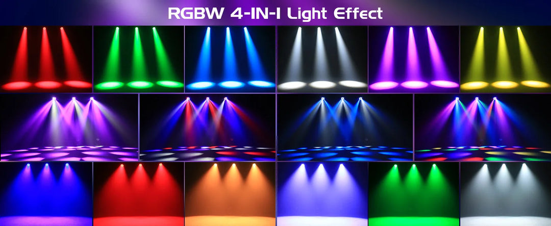 U'King 300W Moving Head DJ Lights LEDs BEE'S EYE Stage Lights DMX Control&Sound Activated For DJ Bar Christmas wedding Party