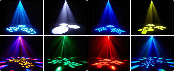 U'King 150W Bee Eye Moving Head Lights RGBW Gobos Stage Lights DMX512 Control DJ Lights For Christmas Disco Party Club Bar Show