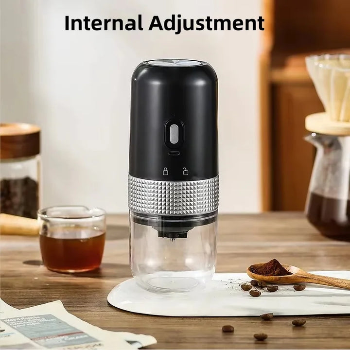 New Portable Electric Coffee Bean Grinder Household 1000mAh