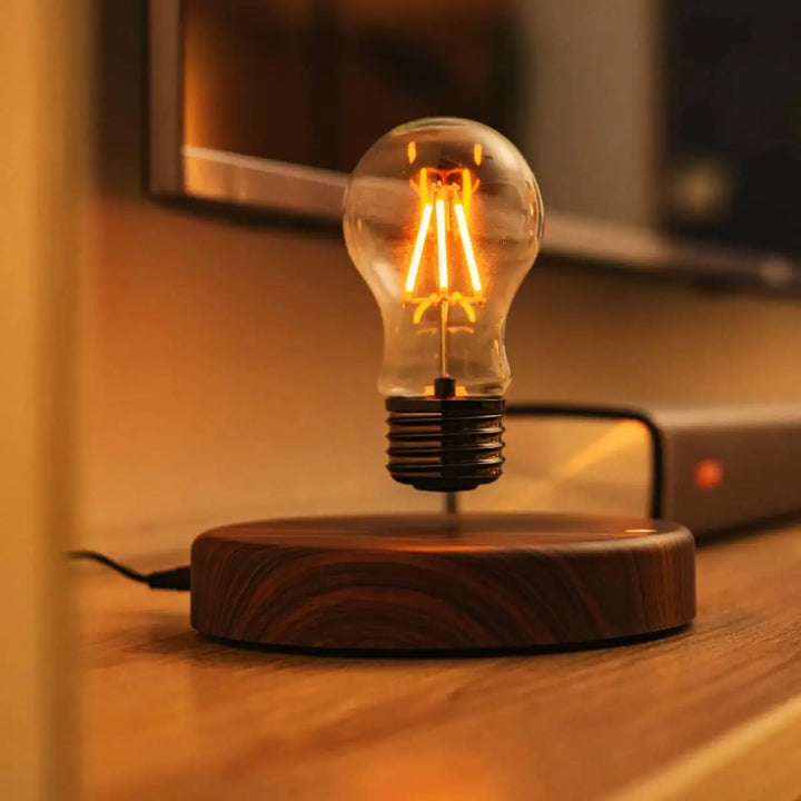 1pc Magnetic Suspension Light Bulb, For Bedroom Office Bar Reading Room Home Decor