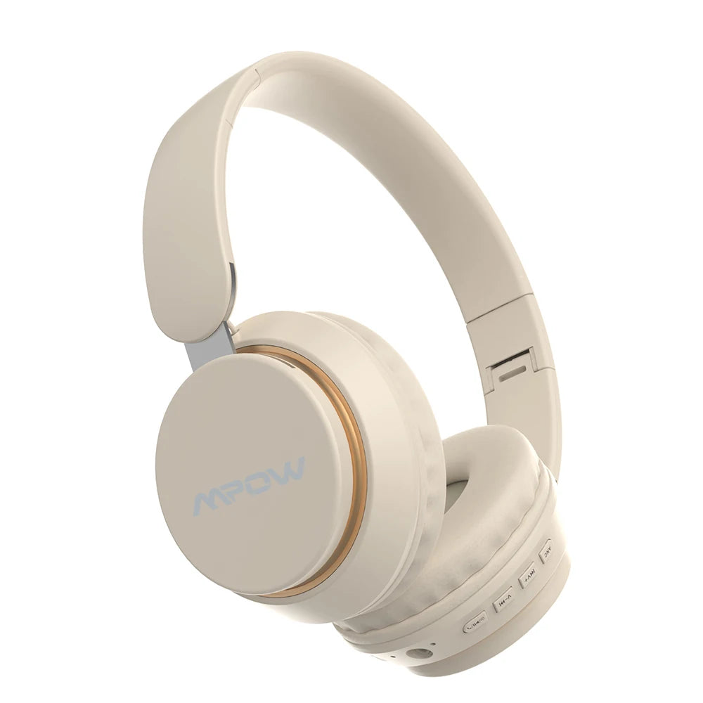 Mpow J2 ANC Wireless Bluetooth Headphones Upgraded Active Noise Reduction Over-Ear Headphones Long-lasting 24 Hours Playtime