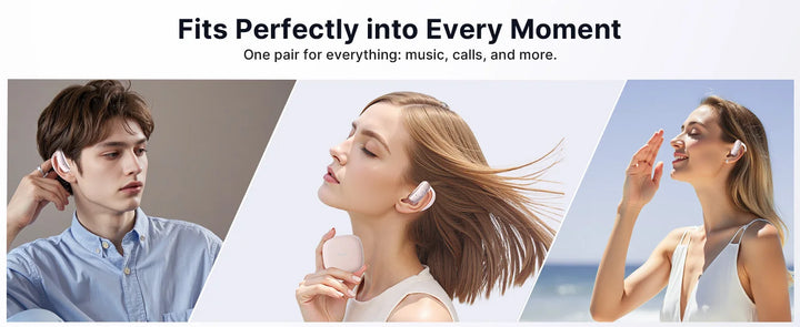 AI Language Translating Earbuds with 144 Languages Real Time Translator Earphone OWS Headphone Ear Buds for Business
