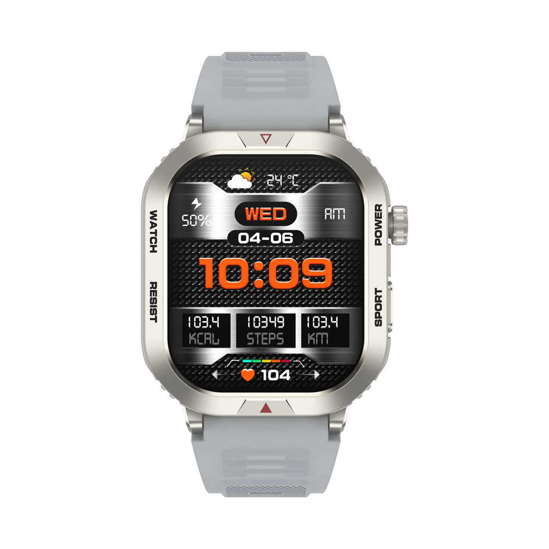 2.01 inch Smartwatch Bluetooth Call Heart Rate  Exercise Tracker Men Women Outdoor Exercise Smartwatch For IOS Android