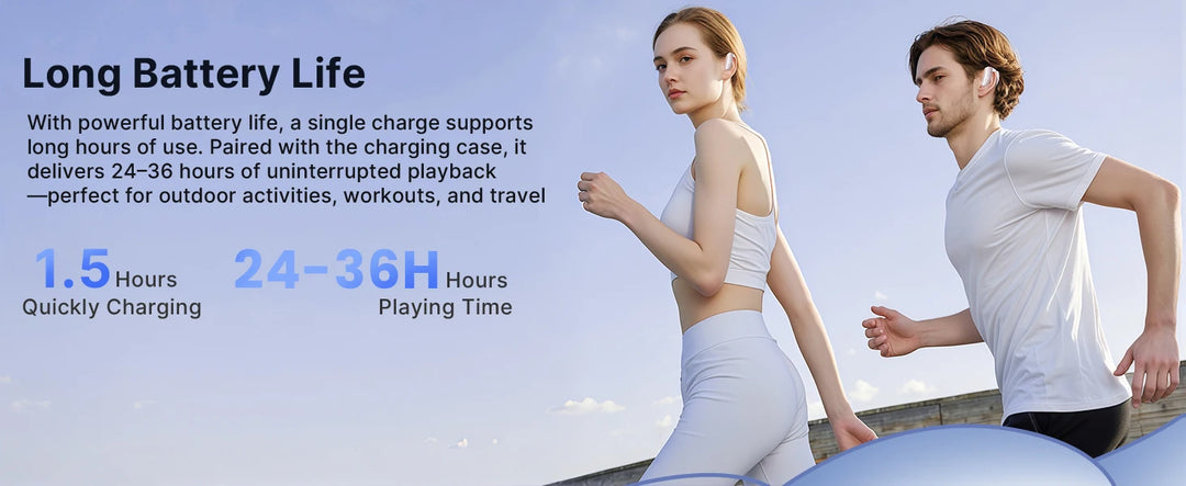 AI Language Translating Earbuds with 144 Languages Real Time Translator Earphone OWS Headphone Ear Buds for Business