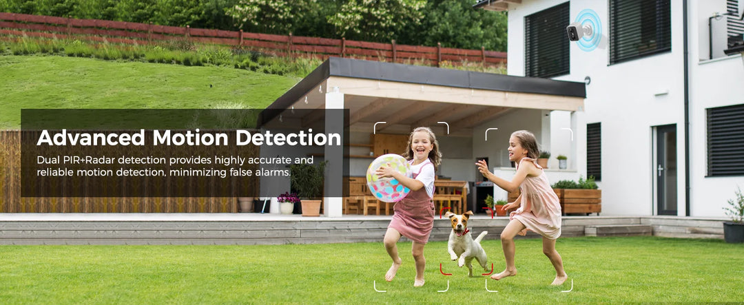 LNDU Security CL01 SoloCam Wireless Battery Camera 5200mAh Outdoor 4K Resolution Wireless Wi-Fi Camera 180 days security protect