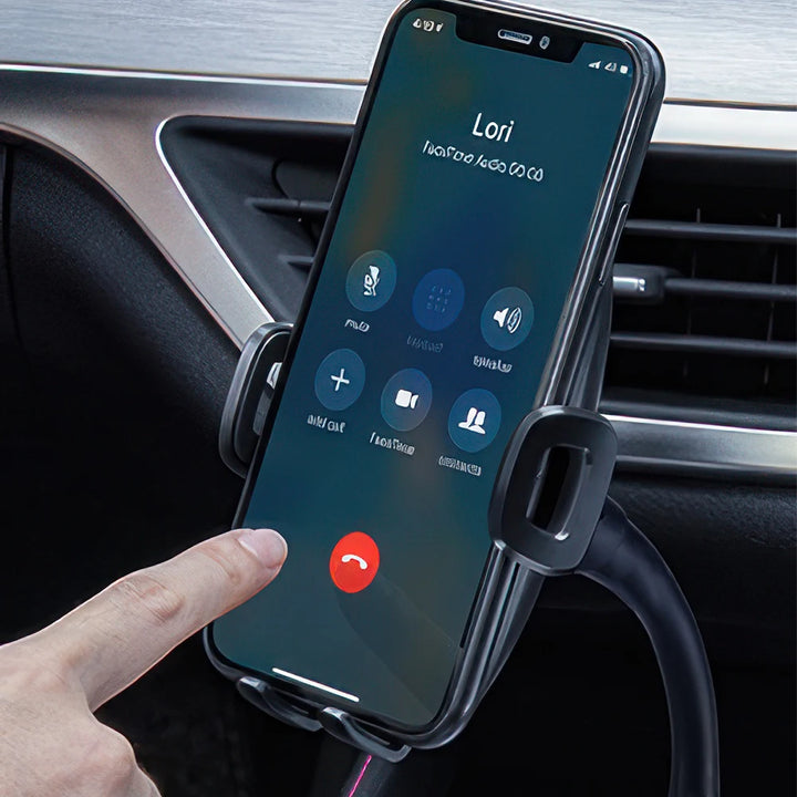 Mpow CA104 Universal Car Phone Mount Windshield Dashboard Car Phone Holder with Long Gooseneck for iPhone 14 15 Plus Samsung