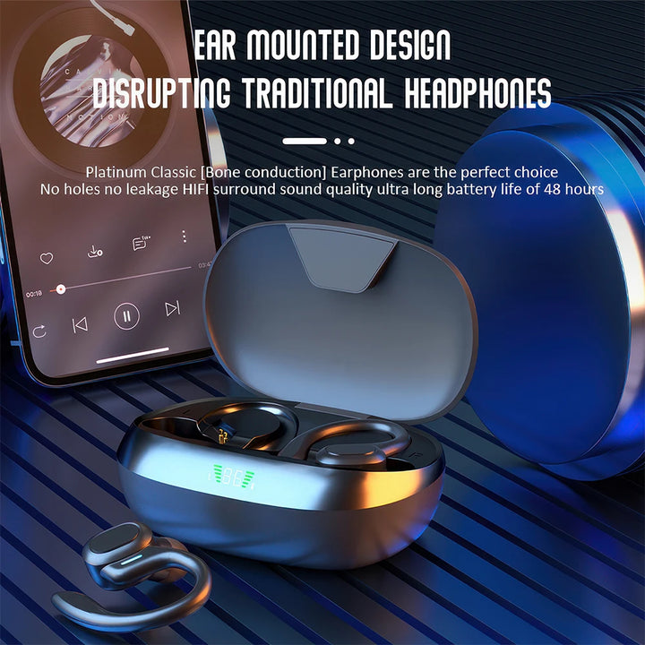 Mpow SP16 Bluetooth V5.3 Headphone with CVC 8.0 Dual Mic Noise Cancelling Wireless Headset 160Hrs Talktime for iOS Android Phone