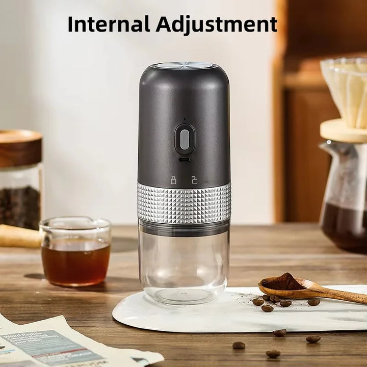 New Portable Electric Coffee Bean Grinder Household 1000mAh