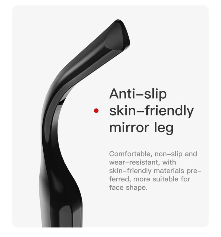 LaNikar Smart Bluetooth Glasses for Men/Women One-Button Reject UV Protection Polarized Sunglasses for Outdoor Sports Activities