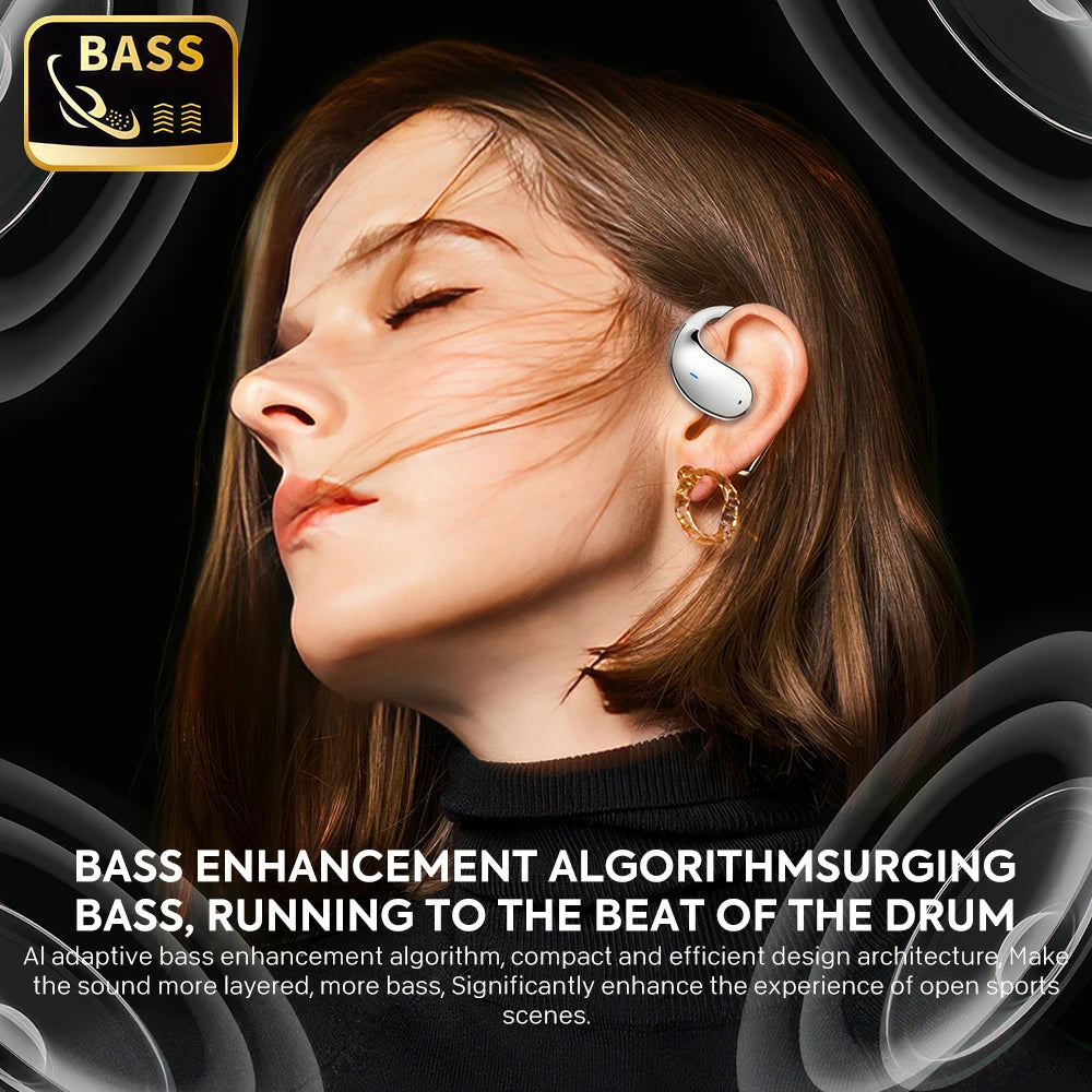 Mpow YYK-Q39 Wireless Earphones Bluetooth 5.4 Headphone OWS Open Ear Earbuds HIFI Heavy Bass Ultra-long-time Sports Earbuds TWS