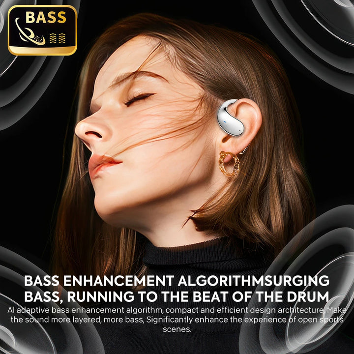 Mpow YYK-Q39 Wireless Earphones Bluetooth 5.4 Headphone OWS Open Ear Earbuds HIFI Heavy Bass Ultra-long-time Sports Earbuds TWS