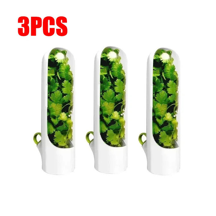 FreshKeep Refrigerator Herb & Vegetable Storage Container