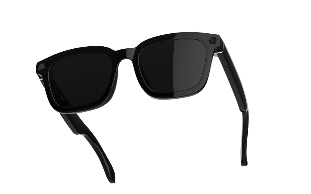 AI Bluetooth Smart Glasses, Bluetooth Headphones, Photography, Calling, Music, Video Recording, Anti-blue Light Glasses Sunglasses