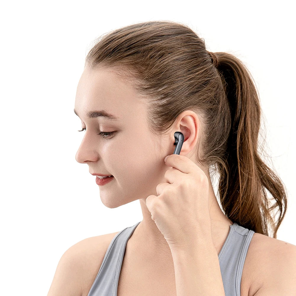 Mpow S42A Wireless Headphones Active Noise Cancelling 5.3 Bluetooth Earphones 30H Playback In-Ear ANC TWS Earbuds for Smartphone