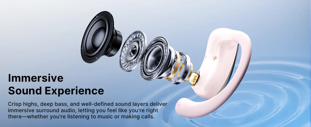 AI Language Translating Earbuds with 144 Languages Real Time Translator Earphone OWS Headphone Ear Buds for Business