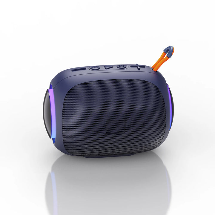 Mini Portable Metal Speaker Metallic Wireless Bluetooth Speaker Stereo Indoor/Outdoor Portable Subwoofer Compact Speaker