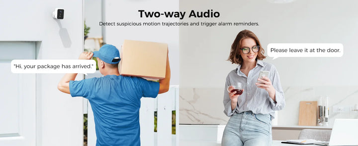 LNDU Security CL01 SoloCam Wireless Battery Camera 5200mAh Outdoor 4K Resolution Wireless Wi-Fi Camera 180 days security protect